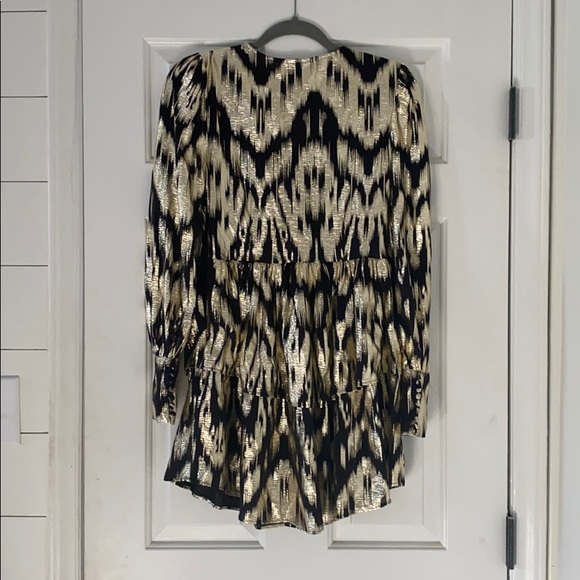 H&M Tiered Wrap-Front Dress - Picture 2 of 5